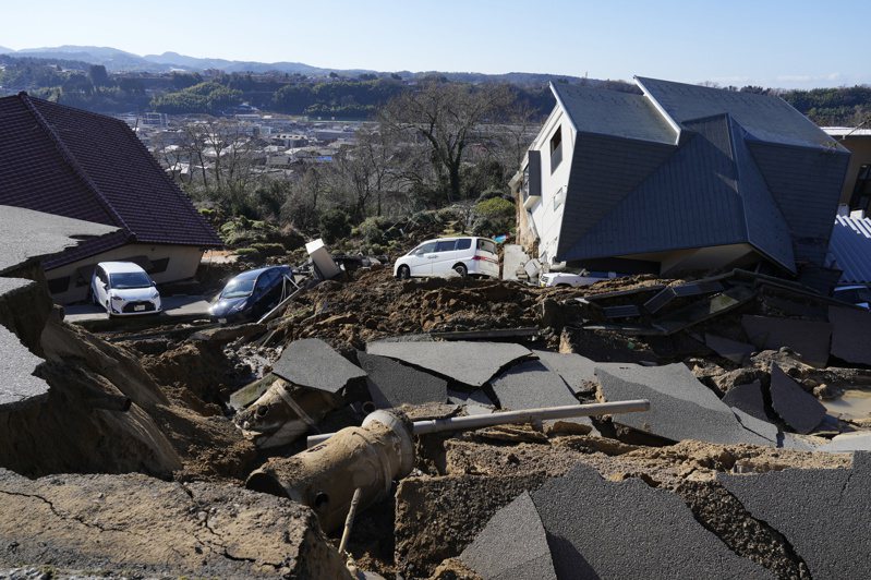 日本石川縣大地震，截至目前已有30人罹難。歐新社