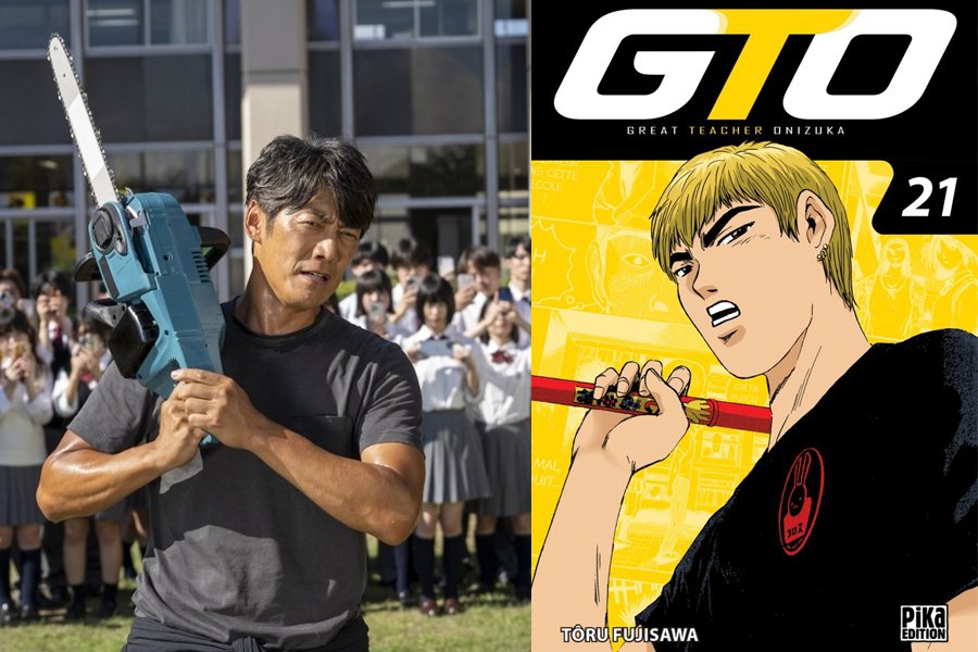 日本富士電視台宣布，《麻辣教師GTO》再度找回反町隆史飾演熱血教師。圖/擷取自eiga.com；mavink.com
