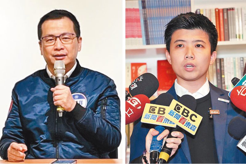台北市立委第六選區候選人，國民黨羅智強（左圖）與社民黨苗博雅（右圖）。圖／聯合報系資料照片
