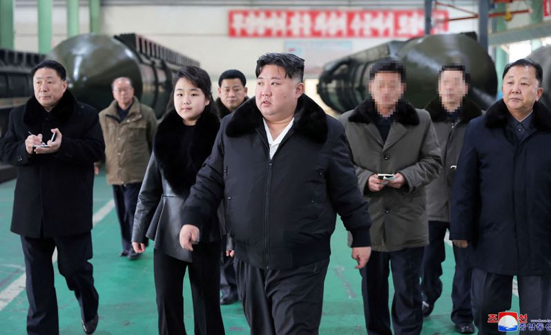北韓領導人金正恩6日向伊朗和日本領袖表示慰問。法新社