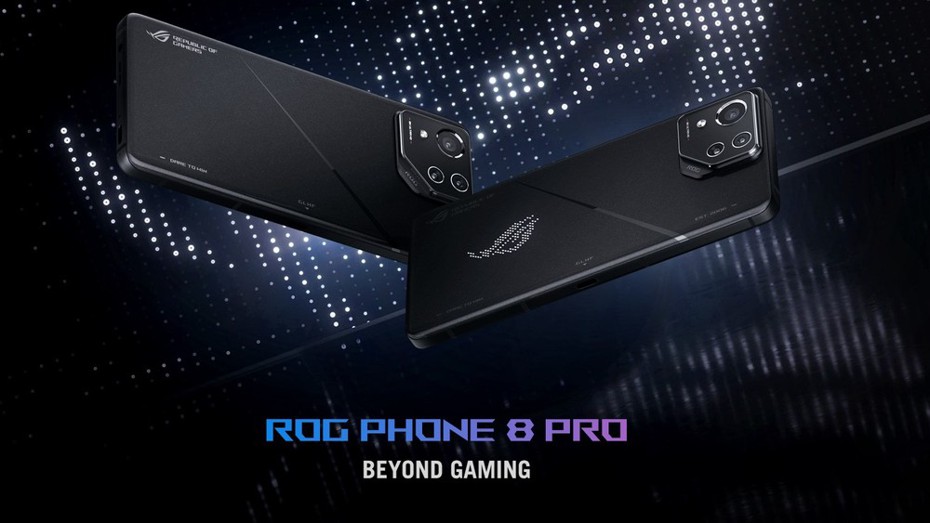 華碩在CES 2024展上發布最新一代旗艦電競手機ROG Phone 8系列。（翻攝自ASUS ROG官網）