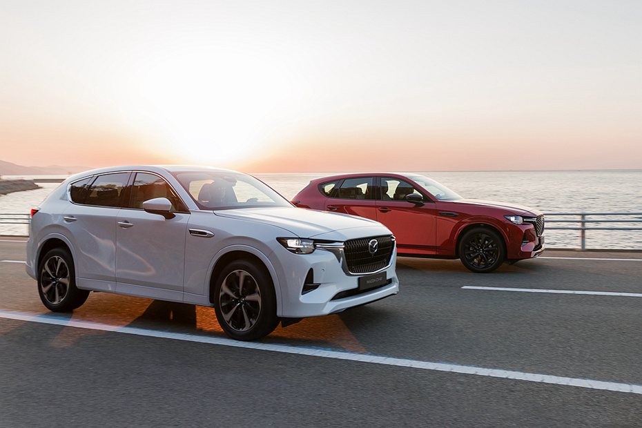 Mazda CX-60台灣市場接單已累積逾千台，首批交付的正2024年生產CX-60 25S車型、預計將於1月底到港，2024農曆年前陸續交車。 圖／Mazda提供
