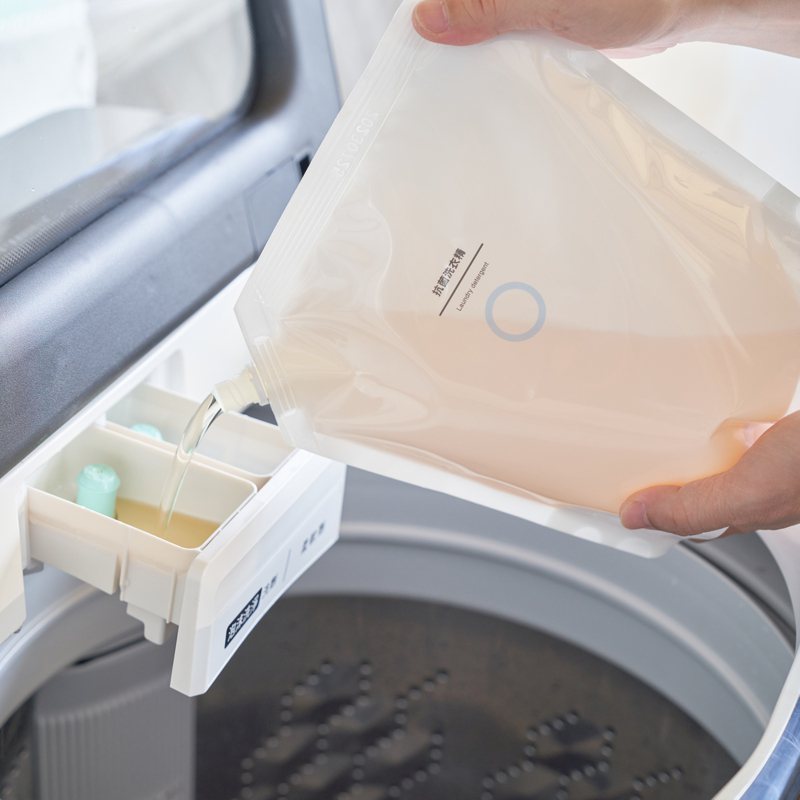 無印良品抗菌洗衣精（液態1,200g）／219元。圖／MUJI無印良品提供
