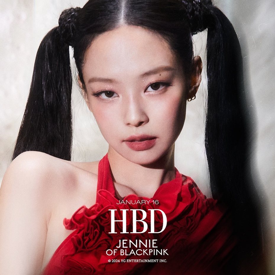 BLACKPINK Jennie今（16）日28岁生日。图／截自IG／blackpinkofficial