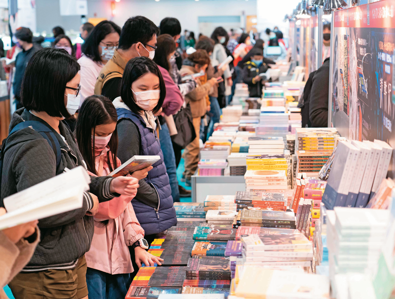 台北國際書展是書迷每年必逛的展覽。 （資料照）