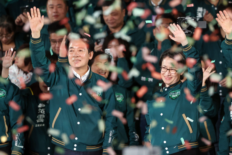 民進黨政府總統候選人賴清德（左）、蕭美琴贏得2024年總統大選，也開啟兩岸新一論外交競逐。圖／聯合報系資料照片