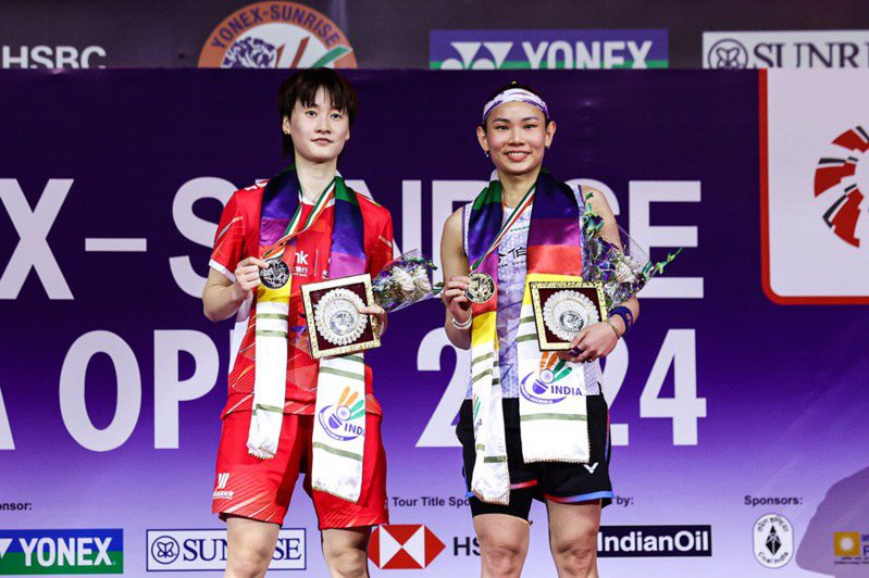 戴資穎（右）、陳雨菲(左)。 圖／Badminton Photo提供