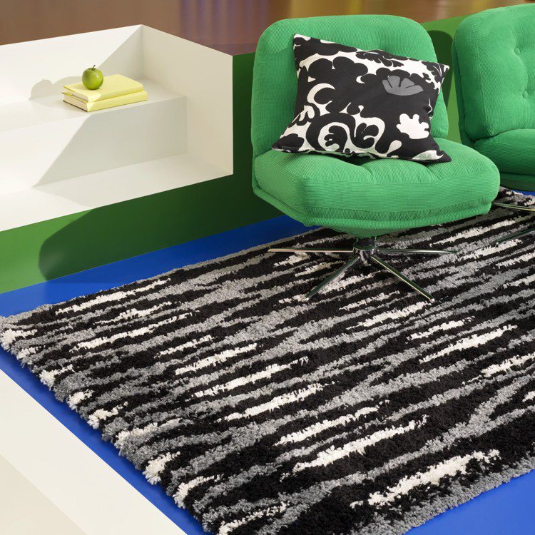 IKEA BULLERREMSA長毛地毯／3,499元。圖／IKEA提供