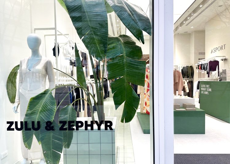 ASPORT自即日起到2月29日為止，於品牌NOKE忠泰店推出Zulu & Zephyr快閃櫥窗，提供滿額贈優惠。圖／ASPORT提供