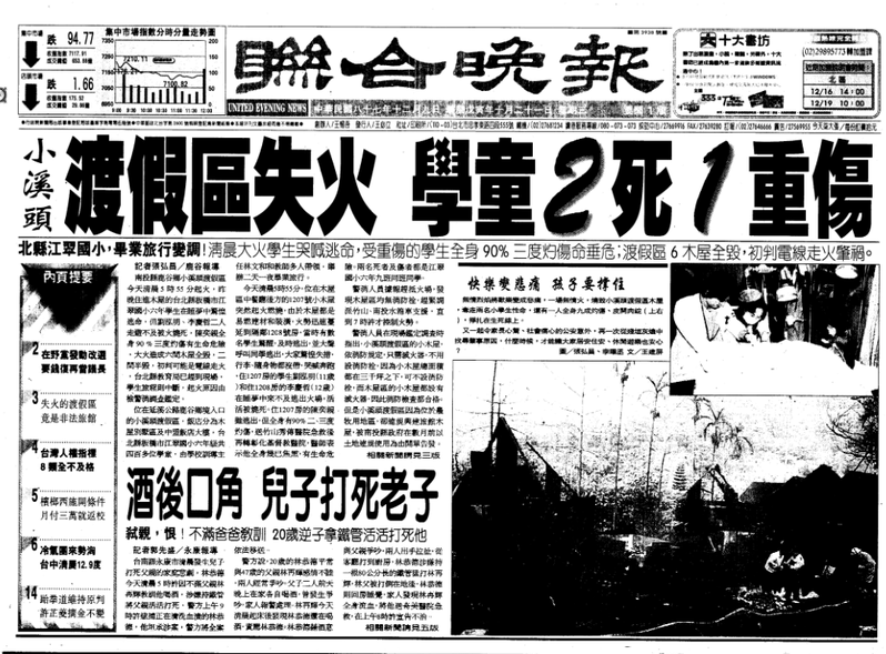 來源：聯合晚報-01 要聞(1998/12/09)
