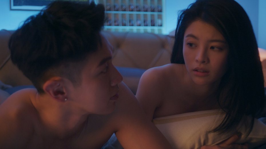 《愛愛內含光》柯震東與詹子萱在《愛愛內含光》成炮友關係 上演床戲。圖/Netflix