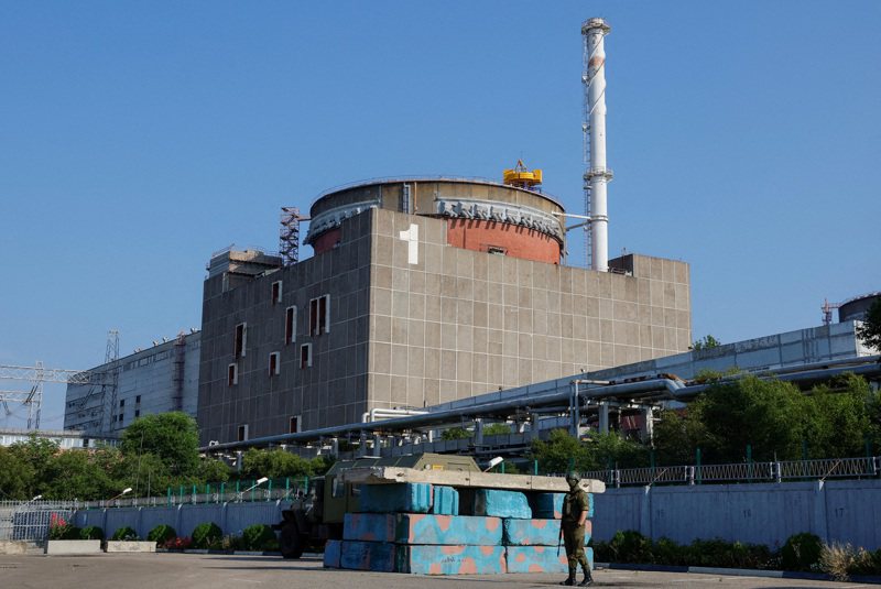 乌克兰南部的札波罗热（Zaporizhzhia）核电厂，自2022年3月起便被俄国控制。路透(photo:UDN)