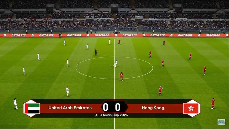 由於電競版亞洲盃足球賽的遊戲畫面，香港隊名欠缺「China」字眼，香港足總宣布香港隊退出比賽。（取自網路）