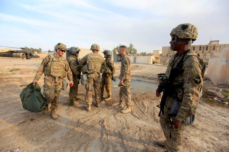 駐伊拉克美軍。(路透資料照片)