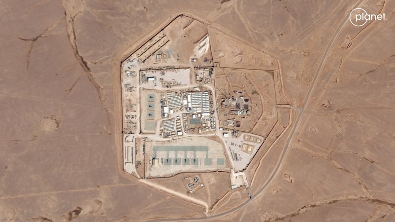 美軍駐約旦軍事基地「第22號塔」28日遭伊朗扶植的「伊拉克伊斯蘭反抗運動」以無人機攻擊。（路透）