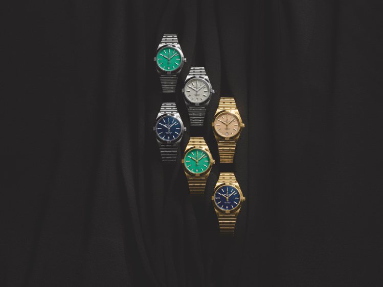 限量版Chronomat 36 Victoria Beckham自動腕錶36毫米「維多利亞貝克漢」聯名特別版聯名表款將有黃金、精鋼兩種材質，各三種顏色面盤，全數限量1,500只。圖／Breitling提供