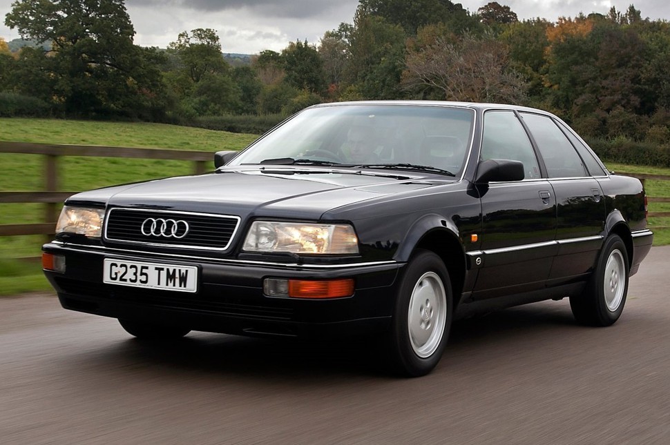 80年代的Audi V8 可說是Audi旗艦豪華轎車的開山祖師
