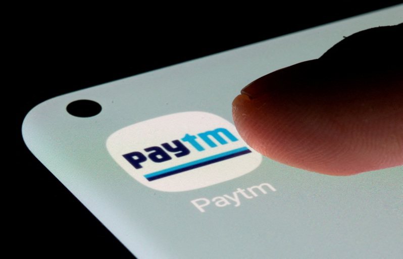 Paytm曾是印度最炙手可热的新创公司，但股价上周开始狂跌，相较于2021年的IPO价格已跌掉近80%。路透(photo:UDN)