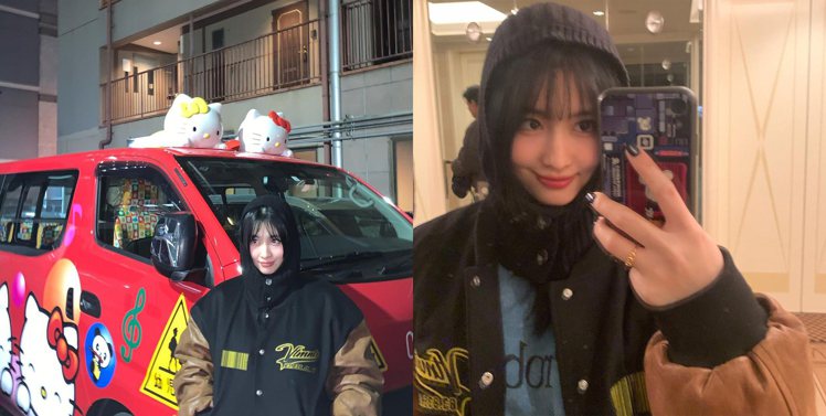 南韓女團TWICE的成員MOMO身材姣好出名。圖／摘自instagram