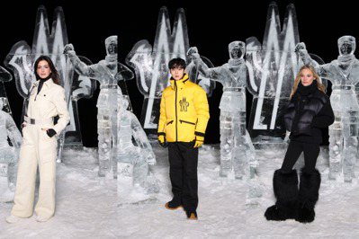 安海瑟薇、黃旼炫遠赴瑞士滑雪場 見證Moncler頂級羽絨衣保暖度
