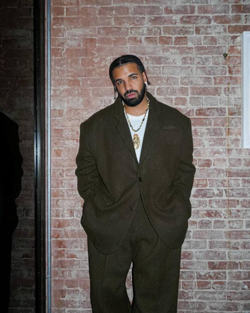 饒舌天王 Drake 近期爆出私密片外流。圖／截自IG／champagnepapi