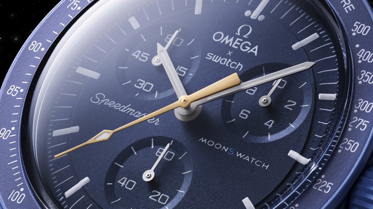 歐米茄的超霸（Speedmaster）系列在經過去年與同集團最入門品牌Swatch的多次聯名款後，已然廣為人知。圖／OMEGA提供