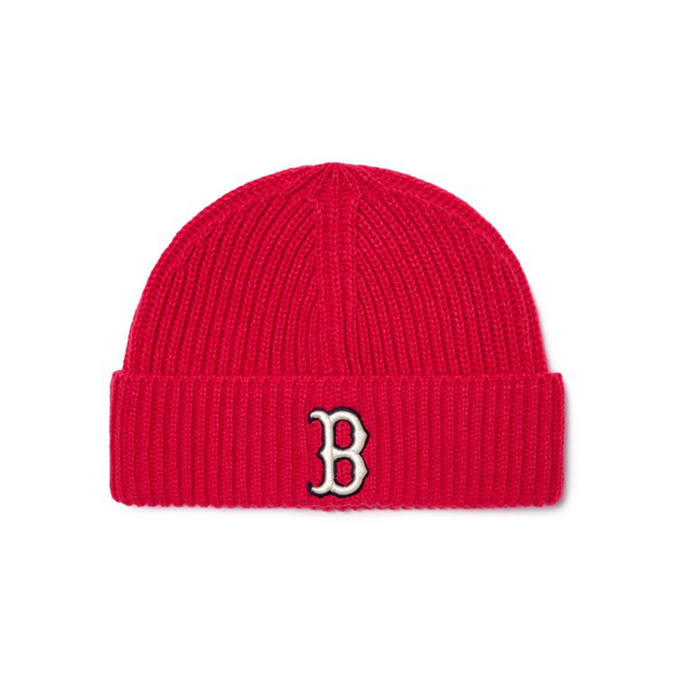 MLB波士頓紅襪隊針織毛帽原價1,190元，特價774元。圖／GLORIA OUTLETS提供