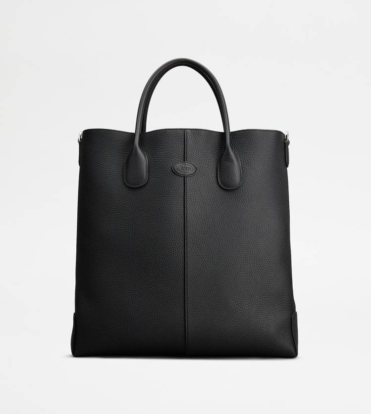 TOD'S Di Bag黑色皮革托特包，92,700元。圖／TOD'S提供