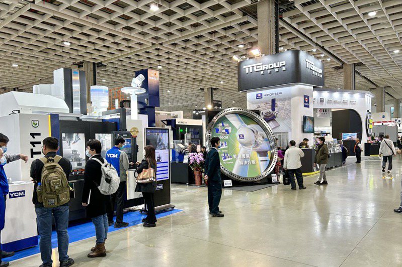 工具機產業景氣重要指標「台灣國際工具機展」將於3月27日起一連五天，在台北南港展覽館登場。圖為2023年資料照片。 記者宋健生／攝影
