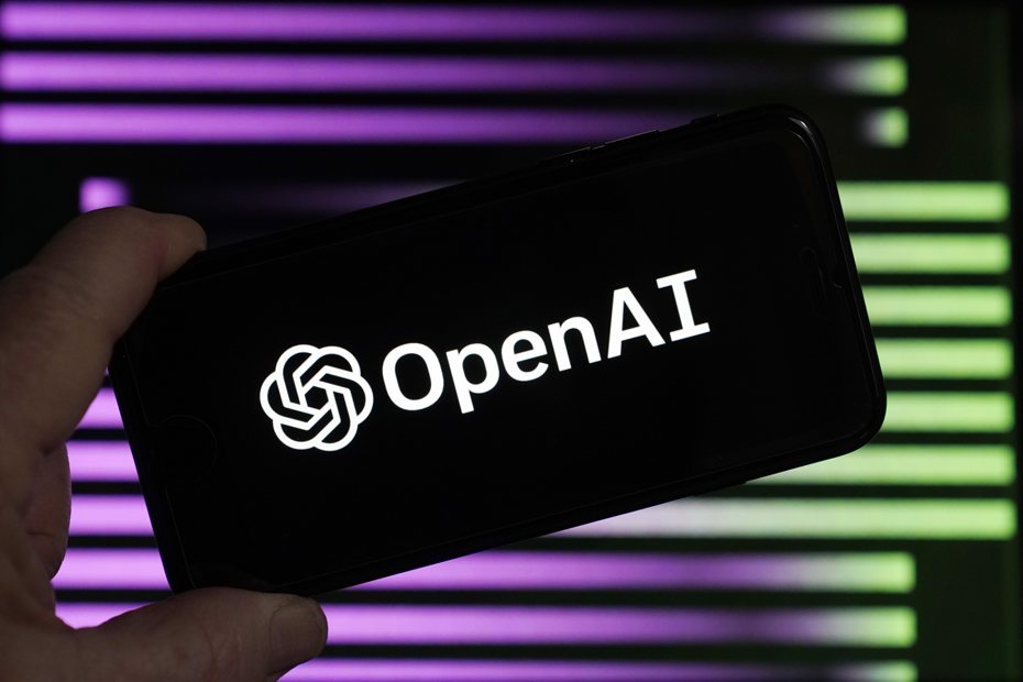 OpenAI 也要推出以文字生成影片的AI系統。  美聯社