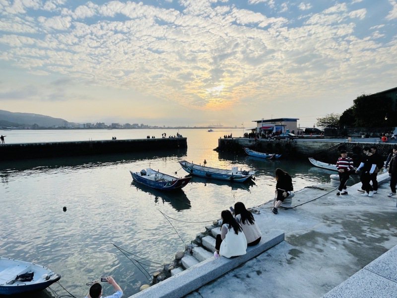 淡水第一漁港。圖／新北市漁業處提供