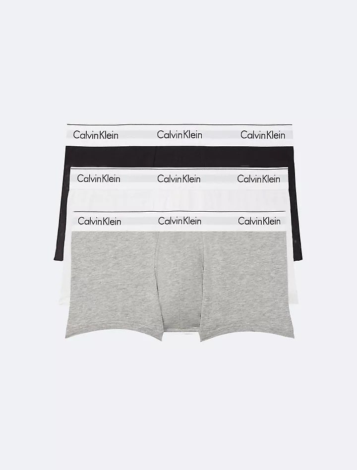 Calvin Klein Modern Cotton低腰四角內褲，2,180元。圖／Calvin Klein提供