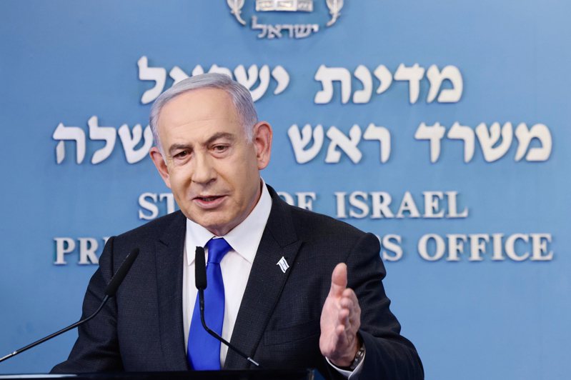 以色列总理内唐亚胡今天表示，其政府将表决一项决定，明言以色列反对任何单方面强行推动巴勒斯坦建国的行为。新华社(photo:UDN)
