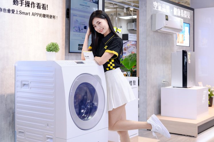 燦坤喜迎春購物節，滾筒洗衣機舊換新最高再送1,000燦坤K幣。圖／燦坤提供