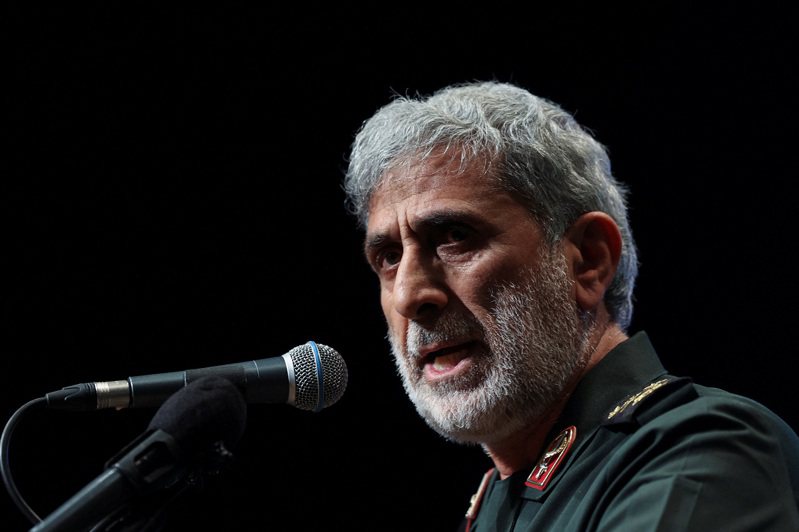 伊朗革命衛隊的「聖城部隊」指揮官的卡阿尼，攝於2022年4月。路透