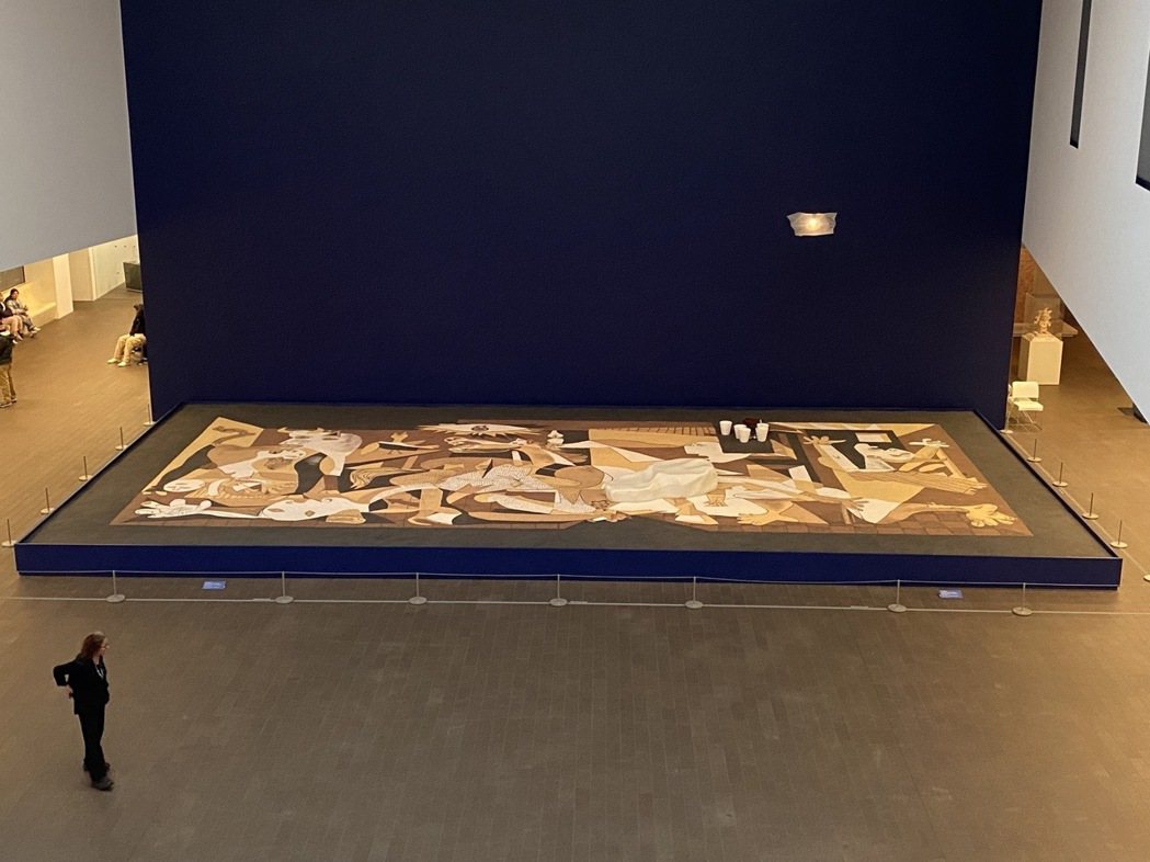 李明維作品〈如沙的格爾尼卡〉（2006年迄今）。

 圖／李工作室提供