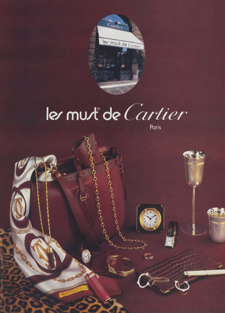 1973年卡地亞推出Must de Cartier系列。圖／卡地亞提供