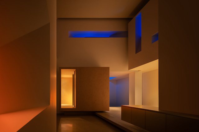 「光的盒子」對人工照明和自然光線的細膩把控，在空間裡玩轉出多樣變化。