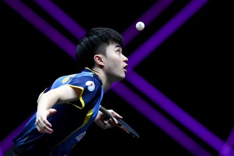 林昀儒領軍的中華隊在世界桌球團體錦標賽只要再一勝就能拿到奧運門票。 新華社