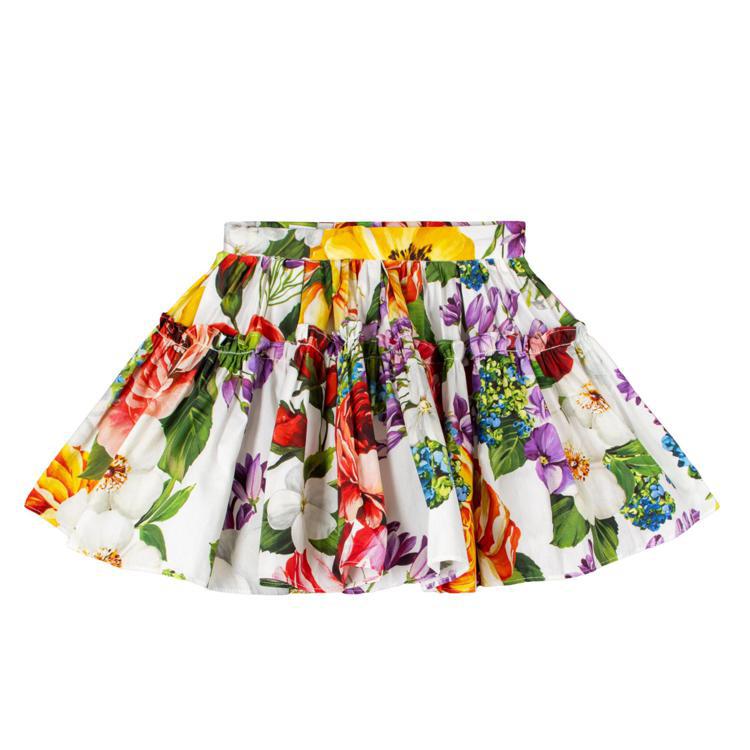 Dolce & Gabbana Kids花卉百褶短裙，特賣會價920元。圖／微風提供