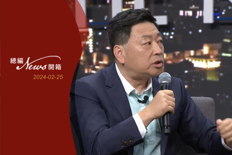 大陸記者王志安（左）日前上台灣脫口秀節目，評論台灣選舉的言行引發爭議。圖／取自YouTube @STR Network