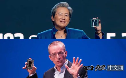 AMD的CEO蘇姿丰和英特爾的CEO帕特·季辛吉