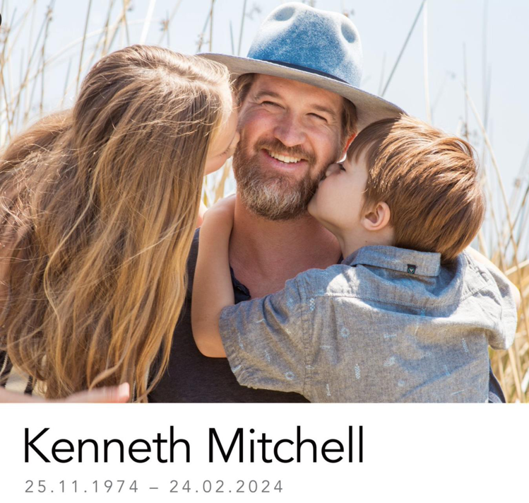 肯尼斯米契爾49歲去世，家人在他的社群帳號上發表悼念聲明。圖／摘自X