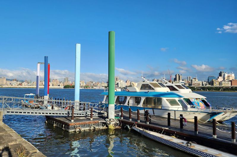 忠孝碼頭往返大稻埕碼頭定期航班將於3月份正式啟航。圖／新北市高灘處提供