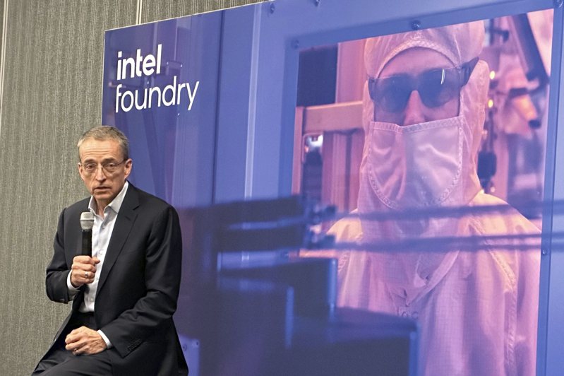 晶片大廠英特爾（Intel）執行長基辛格2月21日出席Intel Foundry Direct Connect活動。
（美聯社）