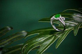 春季生意啟發珠寶 繽紛彩寶花園與翡翠綠葉展生命力