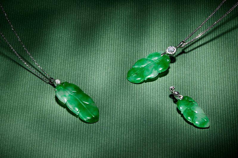 JADEGIA玉世家春季翡翠珠寶系列，以翡翠為主石，大自然為靈感。圖／玉世家提供