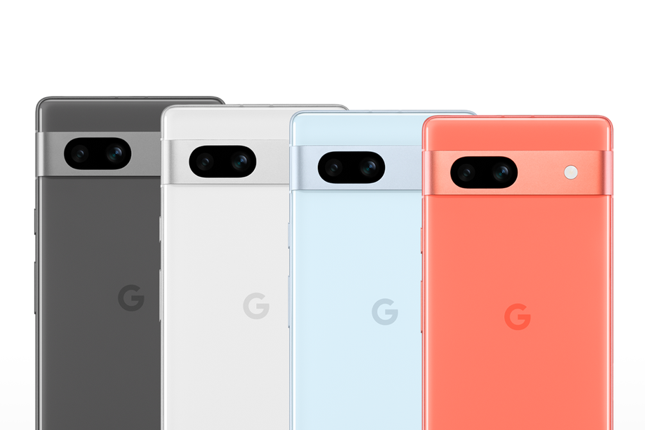 近日加拿大零售商提前曝光Google Pixel 8a售價。圖為中階款手機Google Pixel 7a。（翻攝自Made by Google臉書）