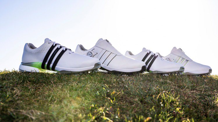 adidas Golf為旗艦鞋履進行全面重新升級設計，推出全新TOUR360 24系列鞋款。圖／adidas Golf提供
