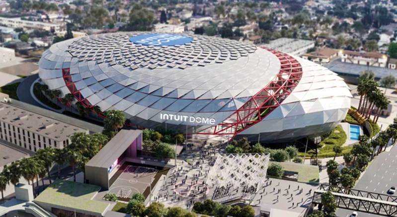 快艇在下个球季将搬迁到新场馆 Intuit Dome。 洛杉矶快艇提供